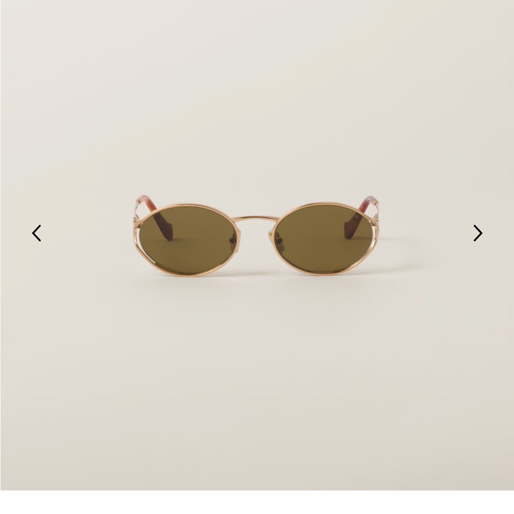 MiuMiu Logo Sunglasses